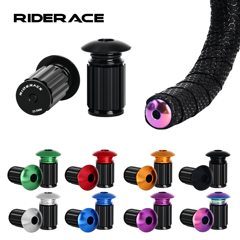 Mountain Biking Hat - RIDERACE Tappi per manubrio per bicicletta