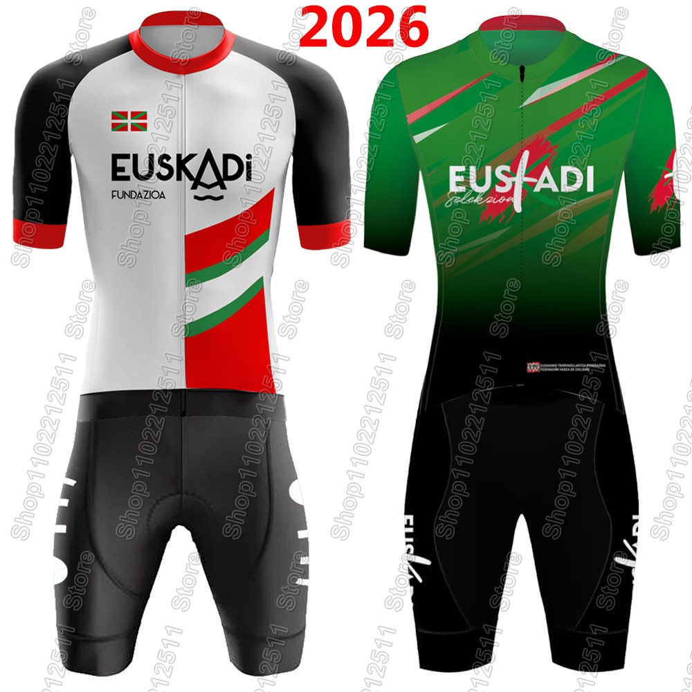 Mountain Biking Shorts - Completo Ciclismo Euskadi Team 2026 Estivo