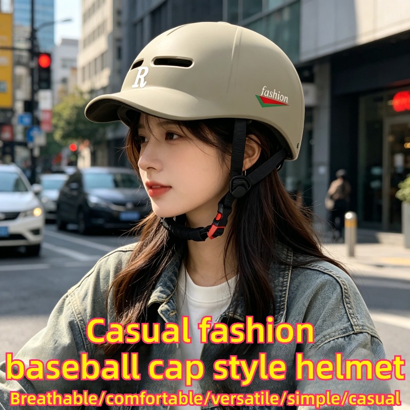 Mountain Biking Hat - Casco da ciclismo stile baseball con