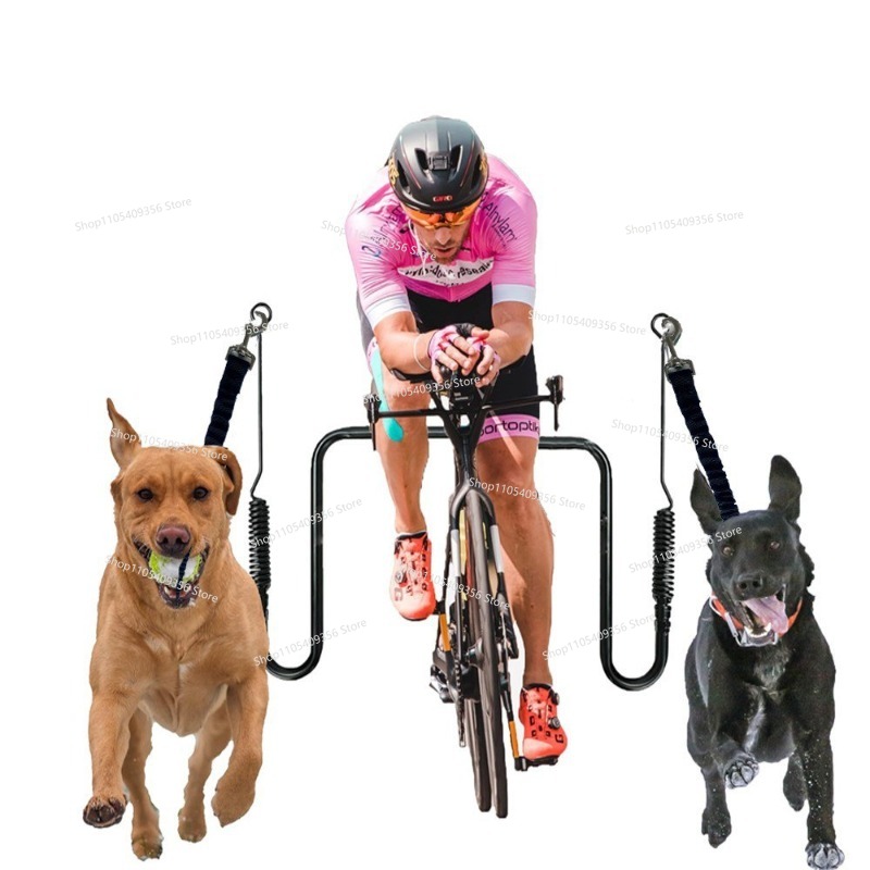Mountain Biking With Dog - Guinzaglio per cani da bicicletta, guinzaglio