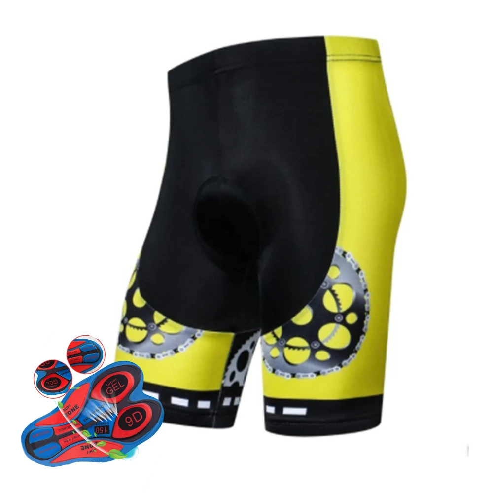 Mountain Biking Pants Women - Collant da bicicletta con imbottitura in