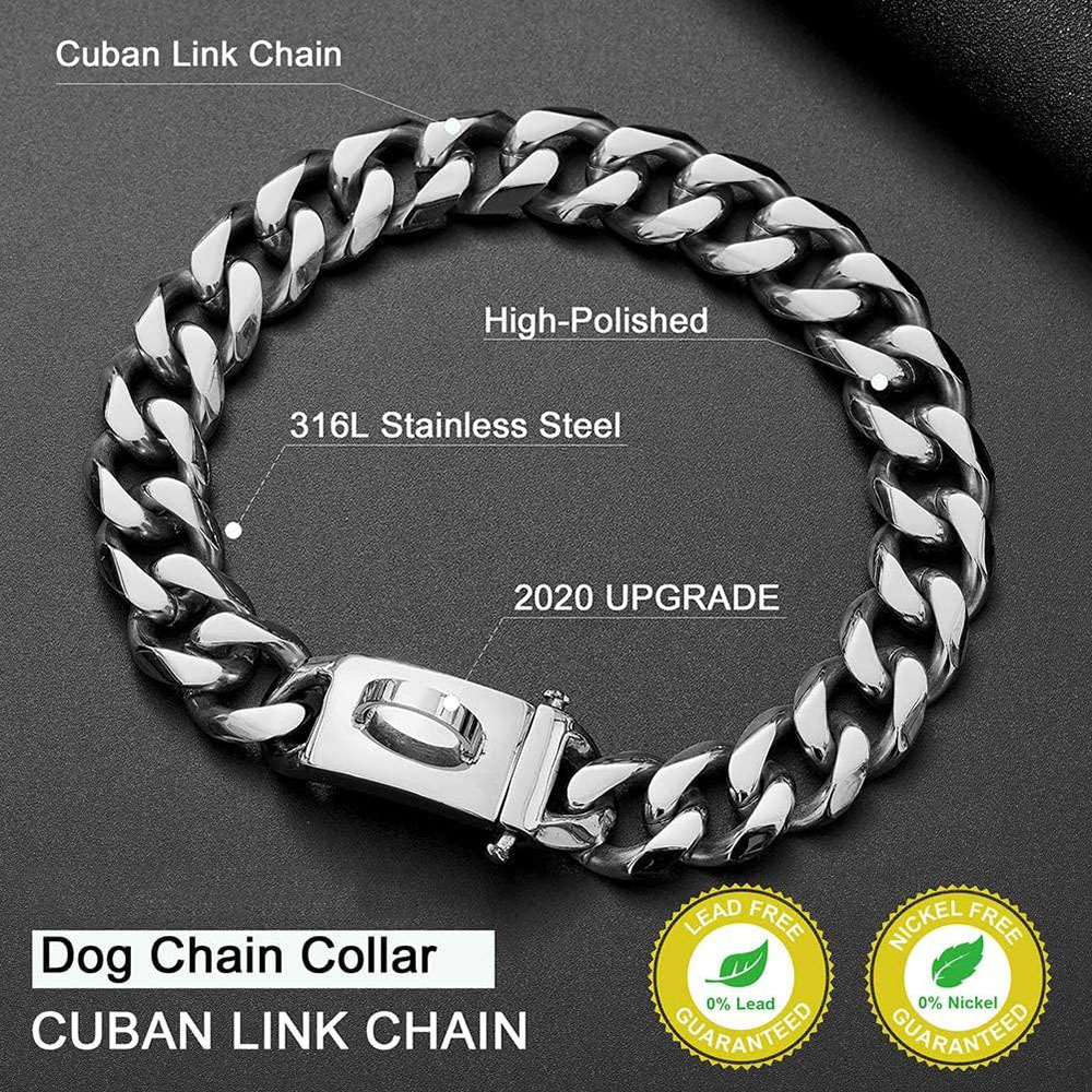 Collare per Cani a Catena Cuba - Chain Quick Link recensione e prezzo