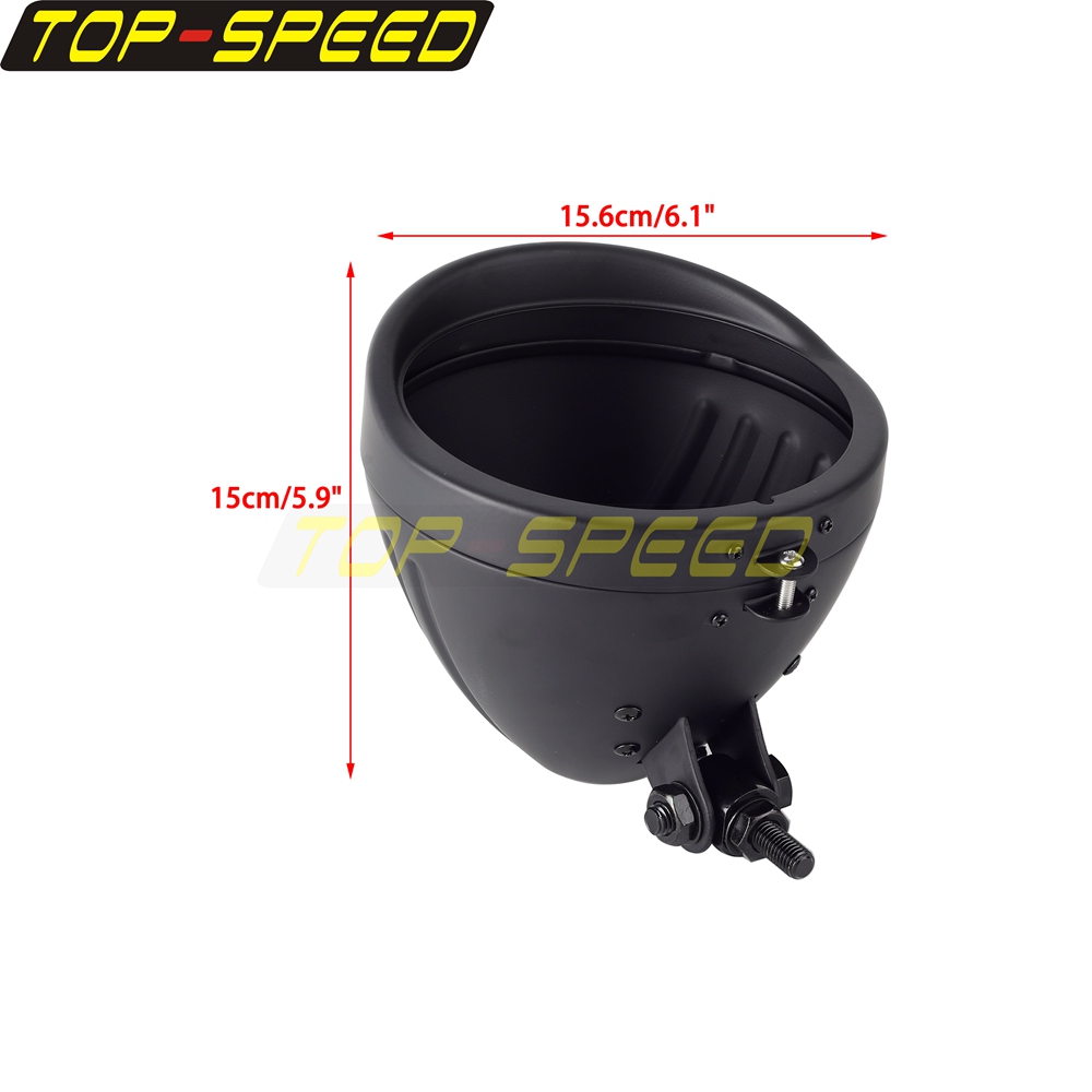 Alloggiamento faro moto nero/c - Mountain Biking With Dog recensione e prezzo